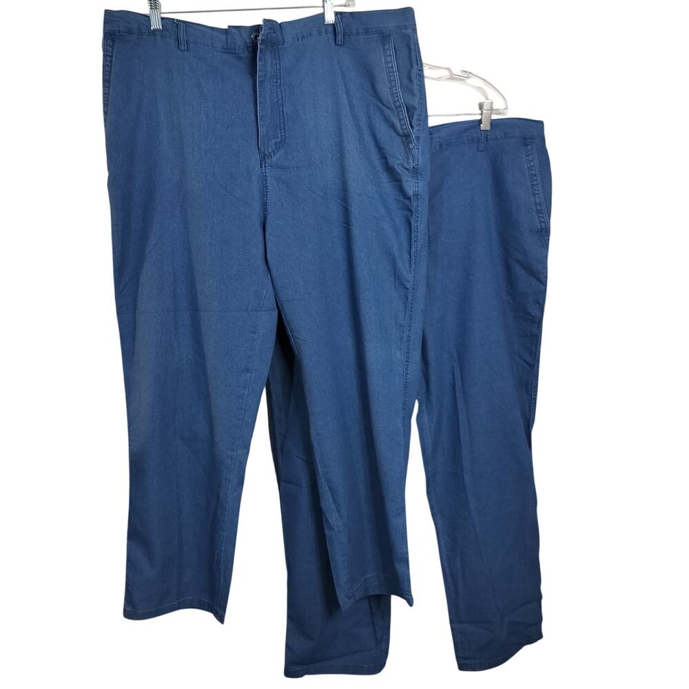 M866)Bundle of 2 Jett Jeans Lightweight Hi Waist  Blue Denim Pants 42W/28L